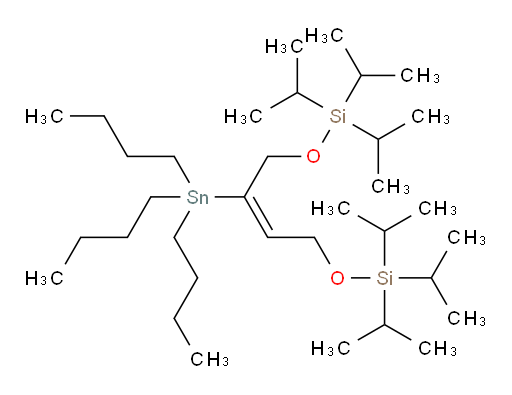(E)-3,3,10,10-tetraisopropyl-2,11-dimethyl-6-(tributylstannyl)-4,9-dioxa-3,10-disiladodec-6-ene
