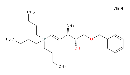 (2R,3R,E)-1-(benzyloxy)-3-methyl-5-(tributylstannyl)pent-4-en-2-ol