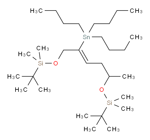 (Z)-2,2,3,3,9,11,11,12,12-nonamethyl-6-(tributylstannyl)-4,10-dioxa-3,11-disilatridec-6-ene