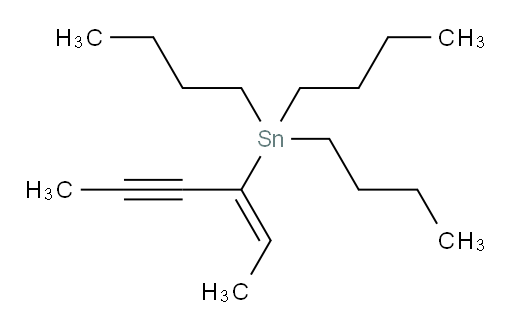 (E)-tributyl(hex-2-en-4-yn-3-yl)stannane