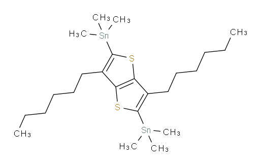 (3,6-dihexylthieno[3,2-b]thiophene-2,5-diyl)bis(trimethylstannane)