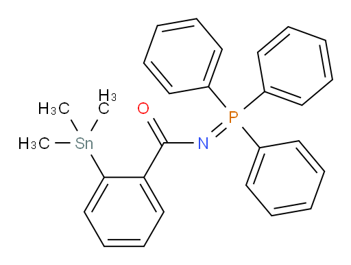 2-(三甲基锡基)-N-(三苯基膦亚基)苯甲酰胺