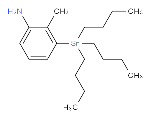 2-methyl-3-(tributylstannyl)aniline