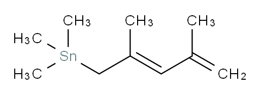 (E)-(2,4-dimethylpenta-2,4-dien-1-yl)trimethylstannane