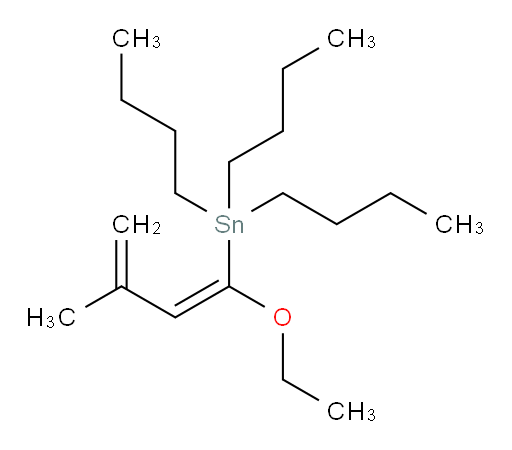 (Z)-tributyl(1-ethoxy-3-methylbuta-1,3-dien-1-yl)stannane