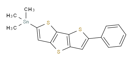trimethyl(6-phenyldithieno[3,2-b:2',3'-d]thiophen-2-yl)stannane