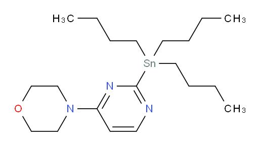 4-(2-(tributylstannyl)pyrimidin-4-yl)morpholine