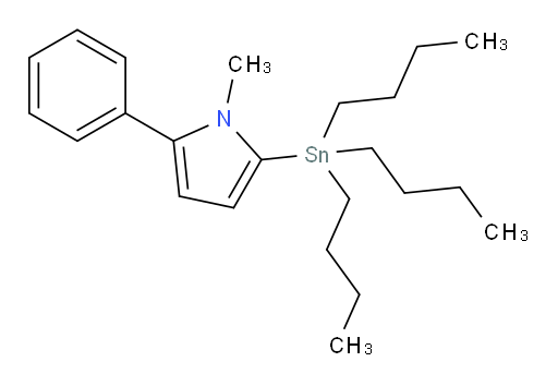 1-methyl-2-phenyl-5-(tributylstannyl)-1H-pyrrole