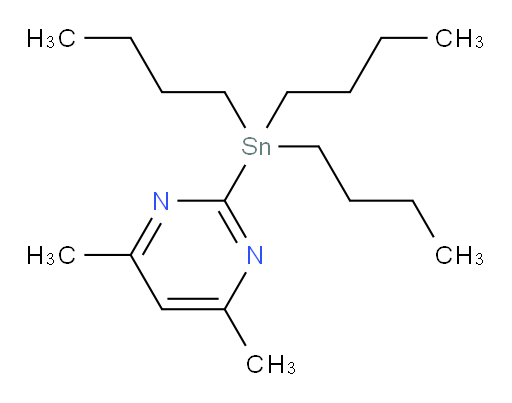 4,6-dimethyl-2-(tributylstannyl)pyrimidine