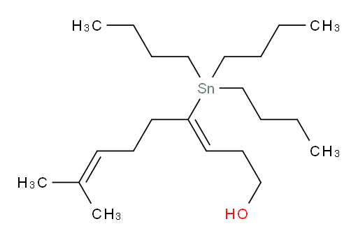 (Z)-8-methyl-4-(tributylstannyl)nona-3,7-dien-1-ol