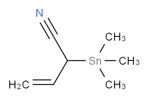 2-(trimethylstannyl)but-3-enenitrile