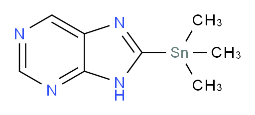8-(trimethylstannyl)-9H-purine