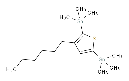 (3-己基噻吩-2,5-二基)双(三甲基锡烷)
