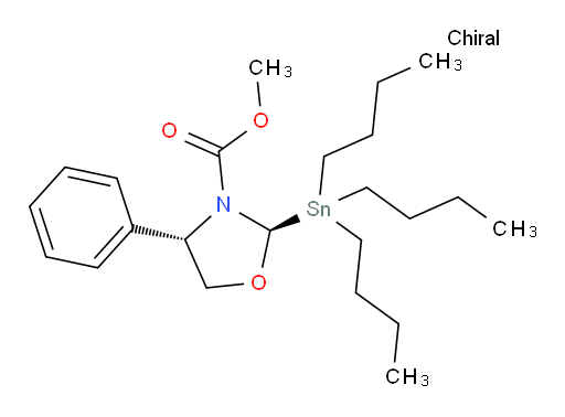 (2R,4S)-methyl 4-phenyl-2-(tributylstannyl)oxazolidine-3-carboxylate