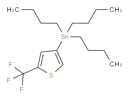 三丁基(5-(三氟甲基)噻吩-3-基)锡烷