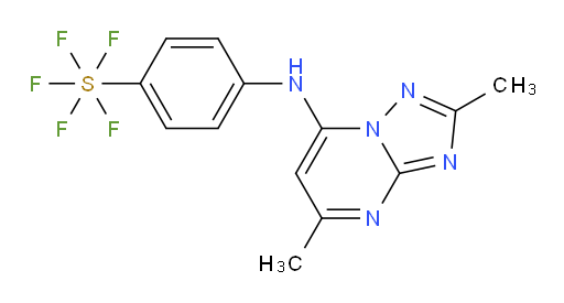 [4-[(2,5-Dimethyl[1,2,4]triazolo[1,5-a]pyrimidin-7-yl)amino]phenyl]sulfur pentafluoride