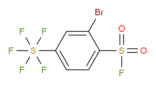 2-bromo-4-(pentafluoromercapto)benzene-1-sulfonyl fluoride