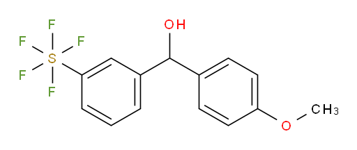 [4-[hydroxy(4-methoxyphenyl)methyl]phenyl]sulfur pentafluoride