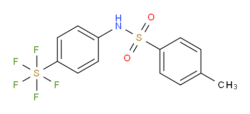 N-(4-(pentafluoromercapto)phenyl)-4-methylbenzenesulfonamide