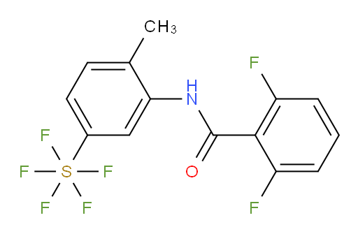 [3-[(2,6-Difluorobenzoyl)amino]-4-methylphenyl]sulfur pentafluoride