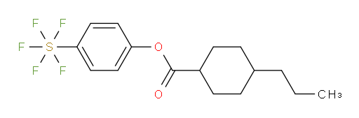[4-[[(trans-4-propylcyclohexyl)carbonyl]oxy]phenyl]-sulfur pentafluoride