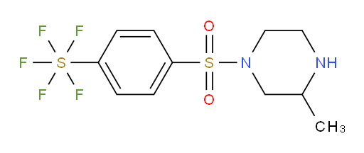 [4-[(3-methyl-1-piperazinyl)sulfonyl]phenyl]sulfur pentafluoride