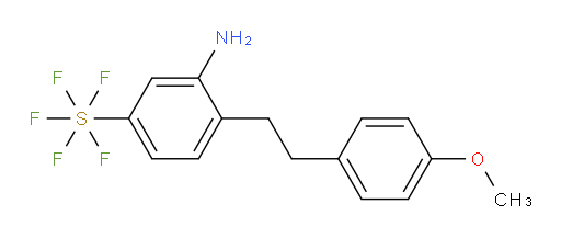 [3-Amino-4-[2-(4-methoxyphenyl)ethyl]phenyl]sulfur pentafluoride