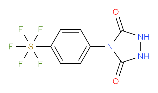 4-(4-(pentafluoromercapto)phenyl)-1,2,4-triazolidine-3,5-dione