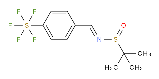 [4-[[[(1,1-dimethylethyl)sulfinyl]imino]methyl]phenyl]sulfur pentafluoride