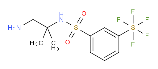 [3-[[(2-Amino-1,1-dimethylethyl)amino]sulfonyl]phenyl]sulfur pentafluoride