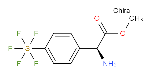 [4-[(1S)-1-Amino-2-methoxy-2-oxoethyl]phenyl]sulfur pentafluoride