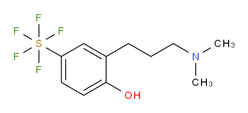 [3-[3-(Dimethylamino)propyl]-4-hydroxyphenyl]sulfur pentafluoride