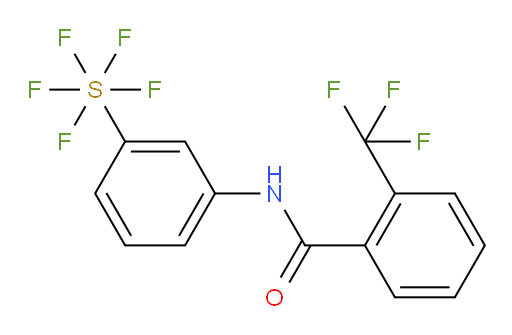 [3-[[2-(trifluoromethyl)benzoyl]amino]phenyl]sulfur pentafluoride