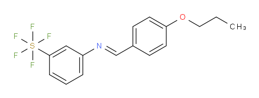 [3-[[(4-propoxyphenyl)methylene]amino]phenyl]sulfur pentafluoride