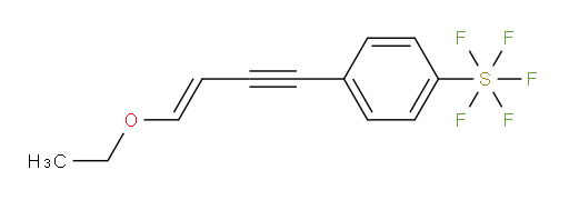 (E)-4-(4-ethoxybut-3-en-1-yn-1-yl)(pentafluoromercapto)benzene