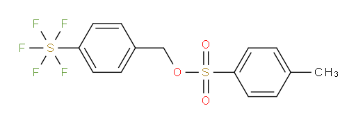 [4-[[[(4-methylphenyl)sulfonyl]oxy]methyl]phenyl]-sulfur pentafluoride