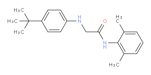 2-((4-(tert-butyl)phenyl)amino)-N-(2,6-dimethylphenyl)acetamide
