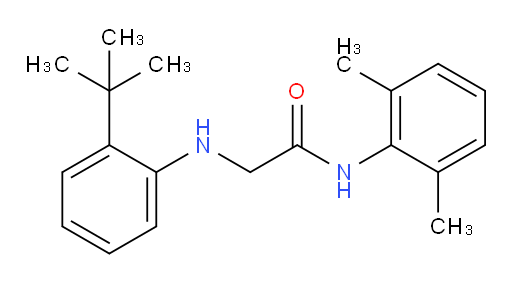 2-((2-(tert-butyl)phenyl)amino)-N-(2,6-dimethylphenyl)acetamide