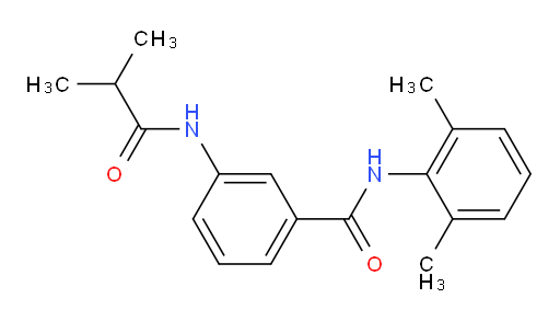 N-(2,6-dimethylphenyl)-3-isobutyramidobenzamide