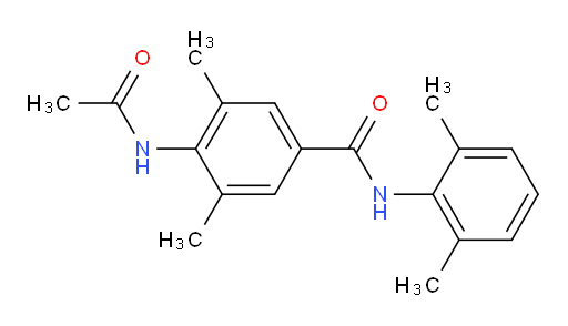 4-acetamido-N-(2,6-dimethylphenyl)-3,5-dimethylbenzamide