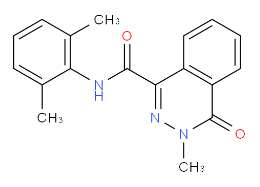N-(2,6-dimethylphenyl)-3-methyl-4-oxo-3,4-dihydrophthalazine-1-carboxamide