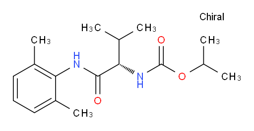 (S)-isopropyl (1-((2,6-dimethylphenyl)amino)-3-methyl-1-oxobutan-2-yl)carbamate