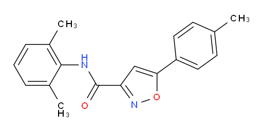 N-(2,6-dimethylphenyl)-5-(p-tolyl)isoxazole-3-carboxamide