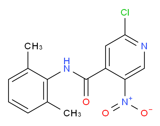 2-chloro-N-(2,6-dimethylphenyl)-5-nitroisonicotinamide