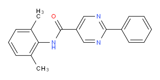 N-(2,6-dimethylphenyl)-2-phenylpyrimidine-5-carboxamide