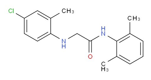 2-((4-chloro-2-methylphenyl)amino)-N-(2,6-dimethylphenyl)acetamide