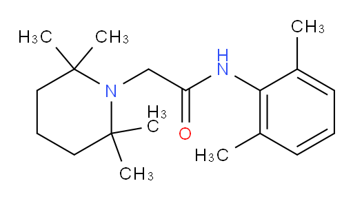 N-(2,6-dimethylphenyl)-2-(2,2,6,6-tetramethylpiperidin-1-yl)acetamide