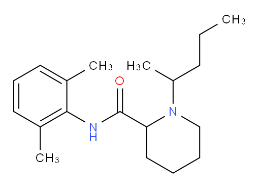 N-(2,6-dimethylphenyl)-1-(pentan-2-yl)piperidine-2-carboxamide