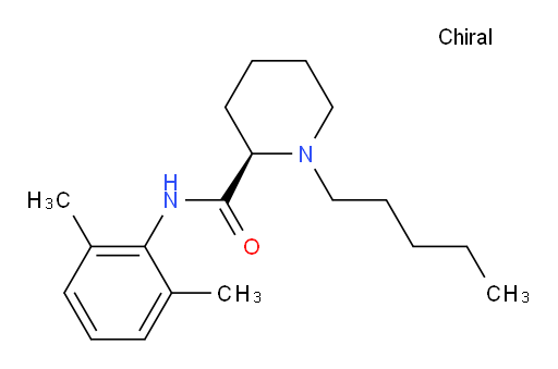 (R)-N-(2,6-dimethylphenyl)-1-pentylpiperidine-2-carboxamide