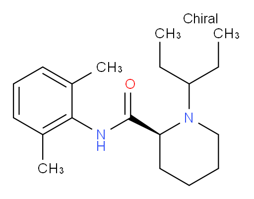 (S)-N-(2,6-dimethylphenyl)-1-(pentan-3-yl)piperidine-2-carboxamide